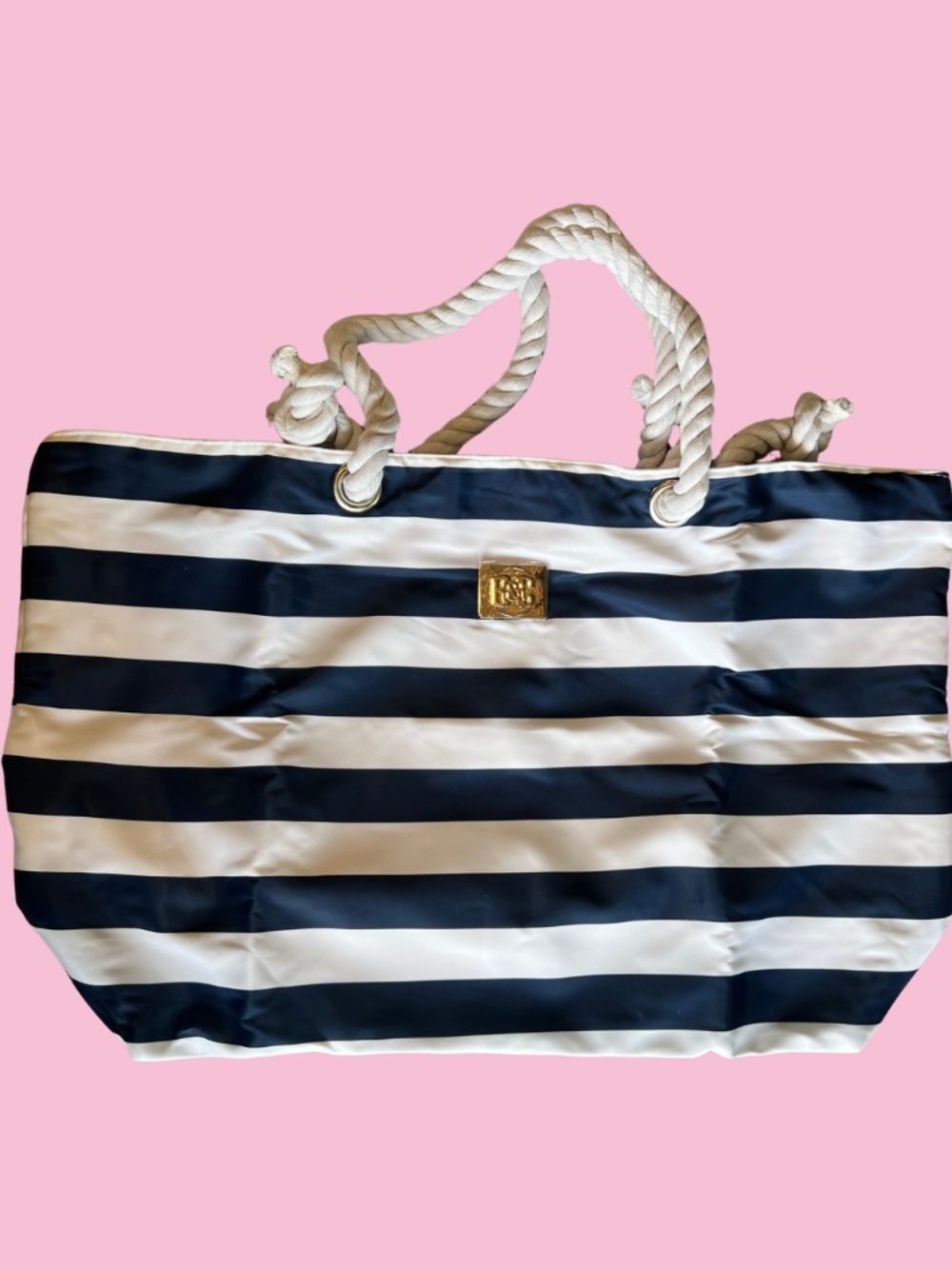 Bang & Carsen Packable Travel Beach Tote Bag NWT